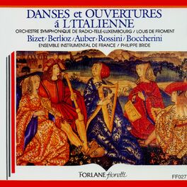 Album cover of Danses et ouvertures à l'italienne