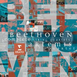 Album cover of Beethoven Complete String Quartets + Op.74
