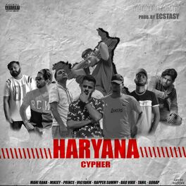 Album cover of Haryana Cypher (feat. Mani Rana, Summy, Prnce sidhu, Tahil, Bad vikk, Mikiey & Sangam Vigyaanik)