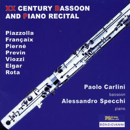 Album cover of 20th Century Bassoon and Piano Recital