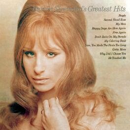Album cover of Barbra Streisand's Greatest Hits