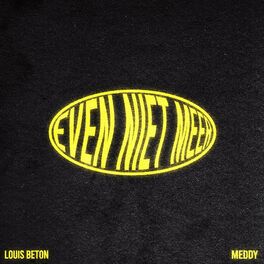Album cover of Even Niet Meer