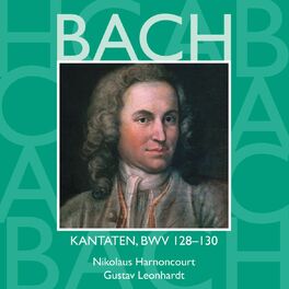Album cover of Bach: Sacred Cantatas, BWV 128 - 130