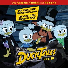 Album cover of 10: Der Schatz der gefundenen Lampe / Der Gesetzlose Dagobert Duck (Disney TV-Serie)
