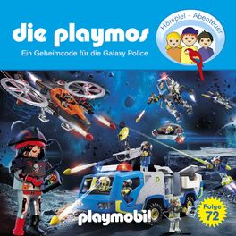 Album cover of Folge 72: Ein Geheimcode für die Galaxy Police (Das Original Playmobil Hörspiel)