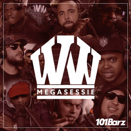 Album cover of Wilde Westen - Megasessie - 101Barz