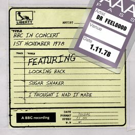 Album cover of Dr Feelgood - BBC In Concert (1st November 1978)