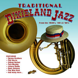 Album cover of Traditional Dixieland Jazz from the 1930s, '40s & '50s