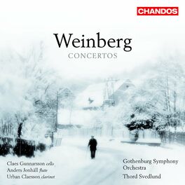 Album cover of Weinberg: Fantasia for Cello, Flute Concertos Nos. 1 and 2 & Clarinet Concerto