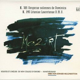 Album cover of Mozart: Vesperae solennes de Dominica, K. 321 & Litaniae lauretanae, K. 195