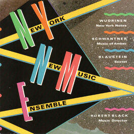 Album cover of Works by Wuorinen, Schwantner and Blaustein