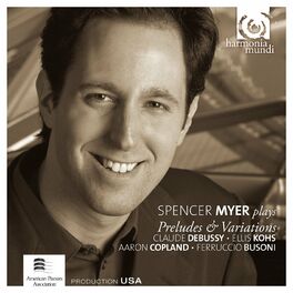 Album cover of Spencer Myer Plays Preludes & Variations