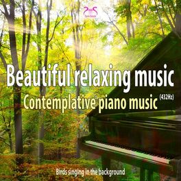 Album cover of Beautiful Relaxing Music (432Hz): Contemplative Piano Music (Birds Singing in the Background)