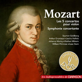 Album cover of Mozart: Les 5 concertos pour violon & Symphonie concertante (Les indispensables de Diapason)