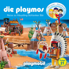 Album picture of Folge 21: Die Reise zu Häuptling Schlanker Bär (Das Original Playmobil Hörspiel)