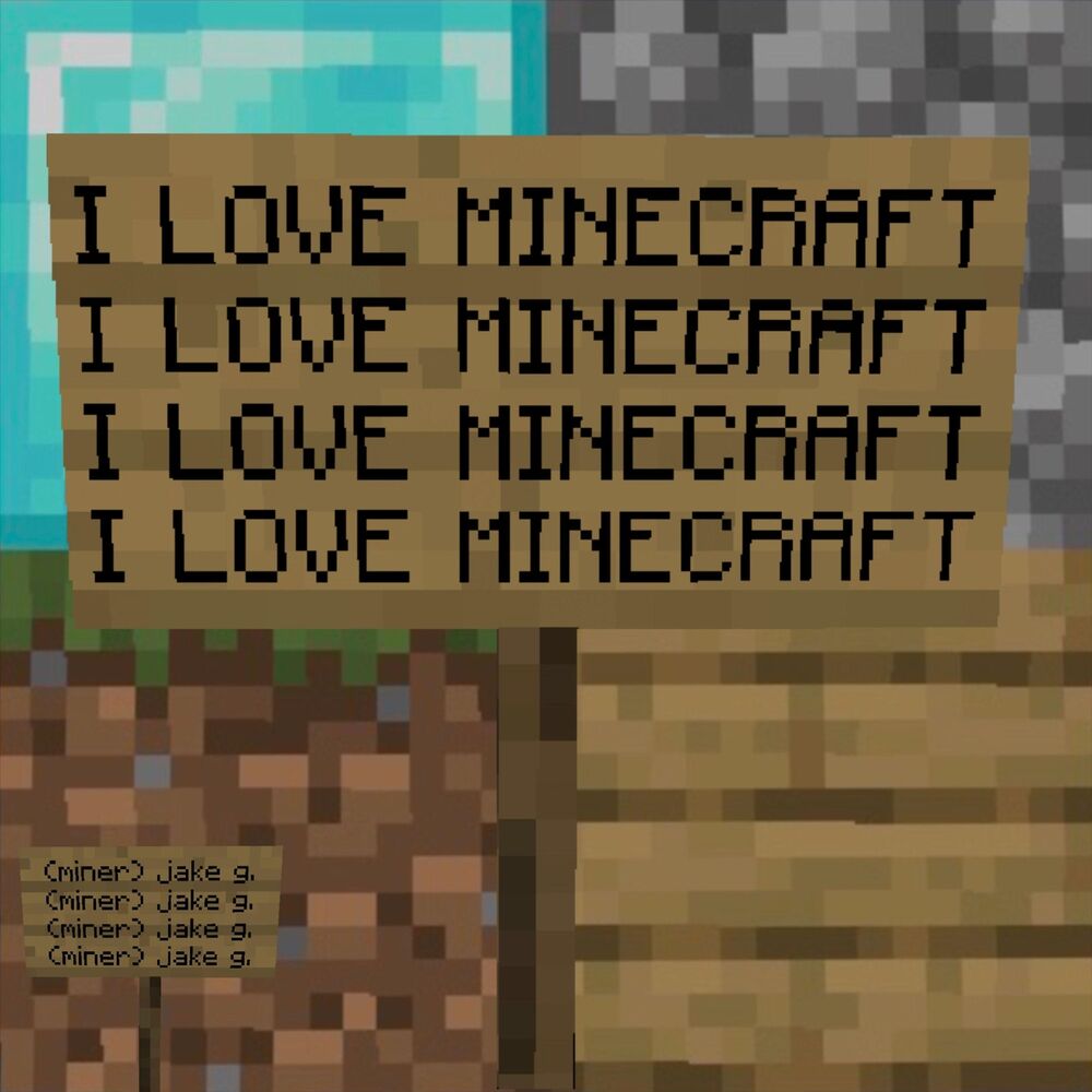 I love minecraft