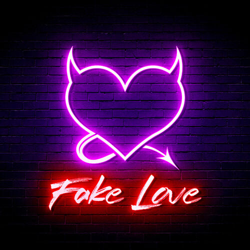 No fake love logo design t-shirt, hoodie, sweater, long sleeve and tank top