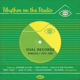 Album cover of Rhythm On The Radio - Oval Records Singles 1974-1987
