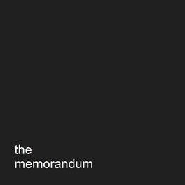 Album cover of The Memorandum