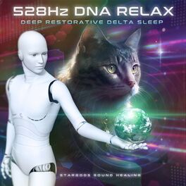 Album cover of 528Hz Dna Relax Deep Restorative Delta Sleep