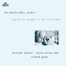 Album cover of J.M. Bach, G.C. Bach, J.C. Bach: Cantatas by members of the Bach family