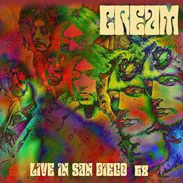 Album cover of Cream Live In San Diego 1968