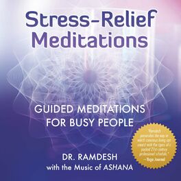 Album cover of Stress Relief Meditations: Guided Meditations for Busy People