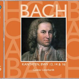 Album cover of Bach: Sacred Cantatas, BWV 13, 14 & 16