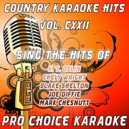 Album cover of Country Karaoke Hits, Vol. 122 (The Greatest Country Karaoke Hits)