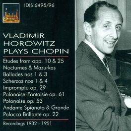 Album cover of Chopin, F.: Piano Music (Vladimir Horowitz Plays Chopin) (1932-1953)