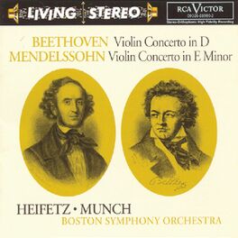 Album cover of Beethoven: Violin Concerto; Mendelssohn: Violin Concerto