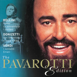Album cover of The Pavarotti Edition, Vol.2: Bellini, Donizetti, Verdi