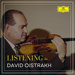 Album cover of Listening to David Oistrakh