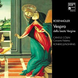 Album cover of Rosenmüller: Vespro della beata Vergine