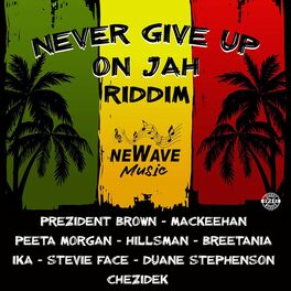 Album cover of Never Give Up on Jah Riddim