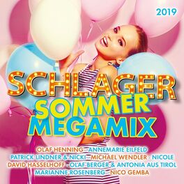 Album cover of Schlager Sommer Megamix 2019