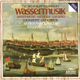 Album cover of Telemann: Water Music; 3 Concertos