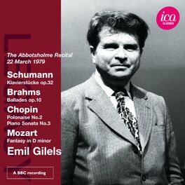 Album cover of Schumann: Klavierstücke, Op. 32 - Brahms: Ballade Op. 10 - Chopin: Polonaise No. 2 & Piano Sonata No. 3 - Mozart: Fantasy in D Min (Live at Abbotsholme, 23/03/1979)