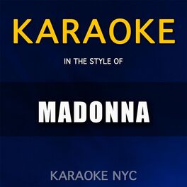 Album cover of Karaoke (In the Style of Madonna)