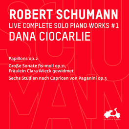 Album cover of R. Schumann: Complete Solo Piano Works, Vol. 1 - Papillons, Große Sonate S-Moll, Op. 11 & Sechs Studien nach Capricen von Paganini (Live)