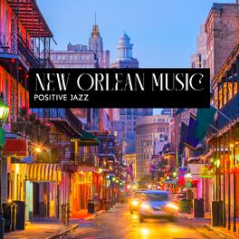 Album cover of New Orlean Music: Positive Jazz Morning, Black Coffee Jazz, Relaxing for Evening Dinner