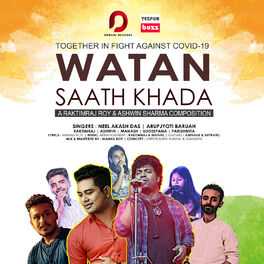 Album cover of Watan Saath Khada - Single