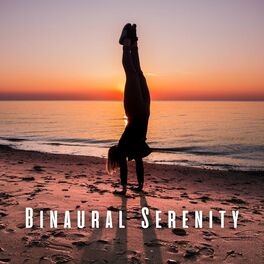 Album cover of Binaural Serenity: Yoga with Calm Ocean and Theta Waves