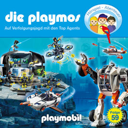 Album cover of Folge 59: Auf Verfolgungsjagd mit den Top Agents (Das Original Playmobil Hörspiel)