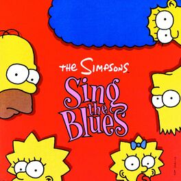 Album cover of The Simpsons Sing The Blues