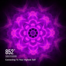 Album cover of 852 Hz Solfeggio Frequencies (Connecting To Your Highest Self)