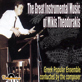 Album cover of The Great Instrumental Music of Mikis Theodorakis