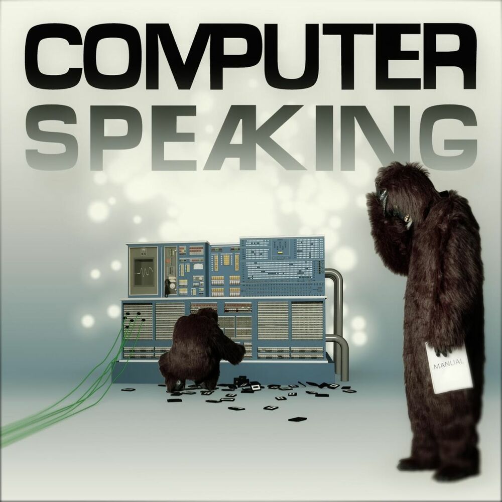 Music play speak computer. Computers speaking.