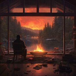 Album cover of Quiet Nordic Fire for Relaxing and Studying