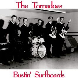 Album cover of Bustin' Surfboards